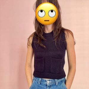 [SOLD] Madewell pocketed sweater vest